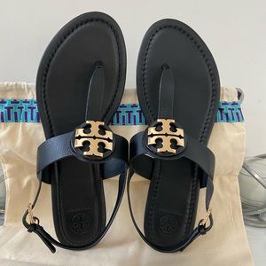 Tory Burch T-Strap Flat Sandal 9.5